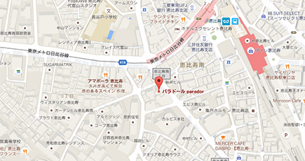 parador周辺地図