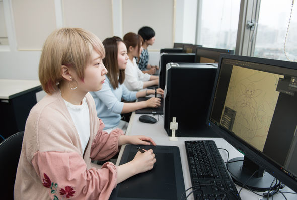 キャラクターデザイン体験 キャラクターデザイナーの仕事を体験しよう ゲーム専門の学校 バンタンゲームアカデミー