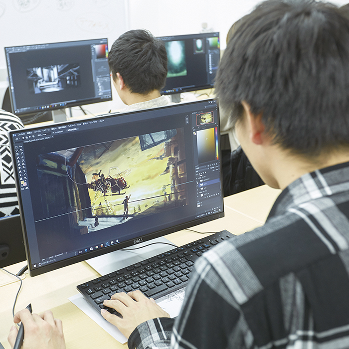 2D・3Dの実践スキルを習得